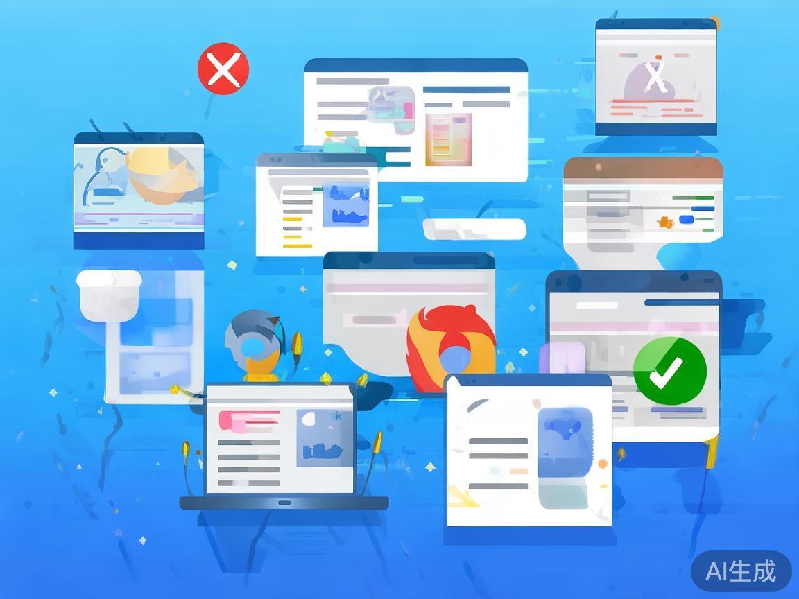 不同浏览器对网页的兼容性不同。使用过时或不支持Ja